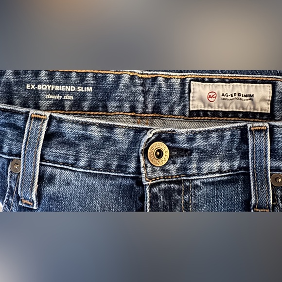 Ag Adriano Goldschmied Denim - AG Adriano Goldschmied Ex-Boyfriend Slouchy Slim Jeans / Size 30R